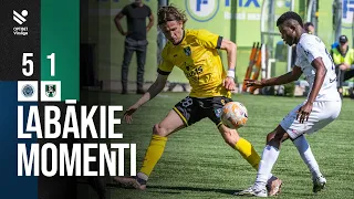 14. kārta: Riga FC 5:1 FK Tukums 2000/Telms (Labākie momenti)