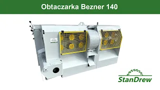 Obtaczarka Bezner 140 - StanDrew maszyny stolarskie [Work of the Bezner 140 turning machine]