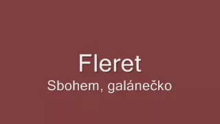 Fleret - Sbohem, galánečko