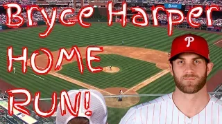 Bryce Harper Home Run vs. Atlanta Braves 7/28/19