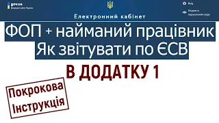 Як ФОПу, що є також найманим працівником, заповнити Додаток 1 в річній Декларації платника ЄП?