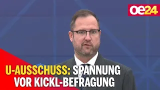 U-Ausschuss: Spannung vor Kickl-Befragung