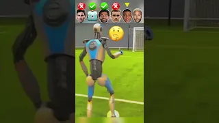 Messi VS Salah VS Griezmann VS Mbappe VS Neymar | Against Robots🤖