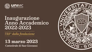 Inaugurazione Anno Accademico 2022-23 - UniMc