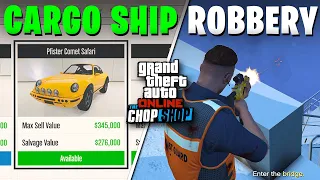 The Cargo Ship Robbery - All Missions (GTA Online Chop Shop DLC)