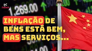 CHINA CONTINUA EXPORTANDO DEFLAÇÃO DE BENS, MAS SERVIÇOS AINDA GERAM PREOCUPAÇÃO