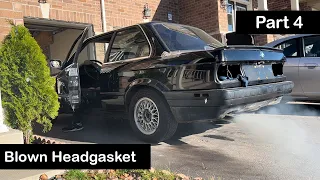 1990 BMW 325is (E30) Restoration Pt 4 (Blown Head-gasket)