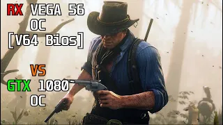 VEGA 56 [V64 Bios] vs GTX 1080 Test in 9 Games in 2020 | Ryzen 2600 4.1GHz