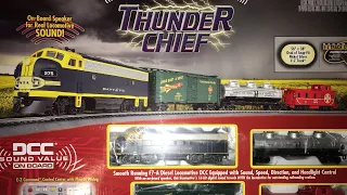 My First DCC Train Set! | Bachmann Thunder Chief Train Set Unboxing