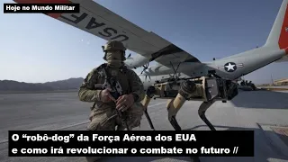 O "robô-dog" da USAF e como irá revolucionar o combate no futuro