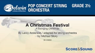 A Christmas Festival, adapt. Michael Story - Score & Sound