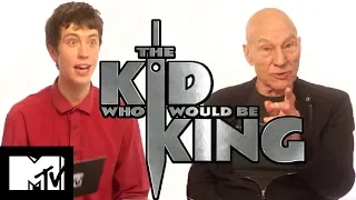 Patrick Stewart's Experience With Real Magic | The Kid Who Would Be King | MTV Movies