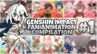 Genshin Impact Fan Animation Compilation #1 - 50K Subs Special