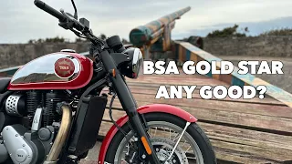 I test ride the BSA Gold Star - What did I think?