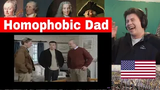 American Reacts Homophobic Dad