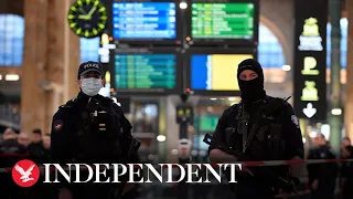 Police cordon off Gare du Nord after six people stabbed in Paris knife attack