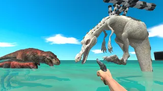 I Discovered the Ice Age Rudy Dinosaur - Animal Revolt Battle Simulator