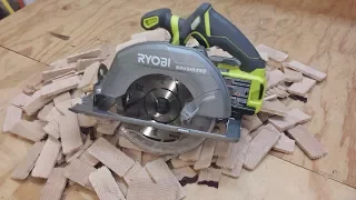 Ryobi One+ 18V Brushless Cordless 7-1/4" Circular Saw Review