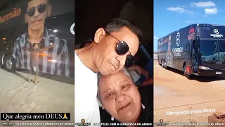 Ônibus do Cachorrão do Brega, ele faz uma surpresa a Mãe e o Pai. Emocionante estas cenas.