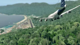 Big Jets At Small Remote Island - Tioman Airport in Malaysia