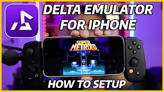 Delta Emulator Setup On Iphone Tutorial | Play Nintendo Games!