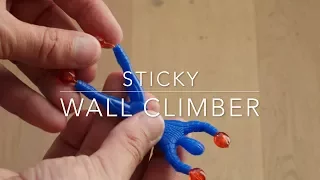 Sticky wall climber