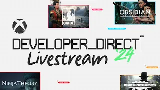 Xbox Developer Direct Livestream 2024 | Indiana Jones, Senua’s Saga Hellblade 2 & More!