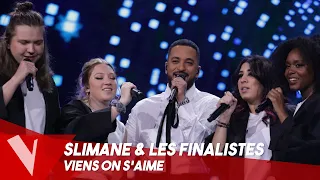 Slimane + les Finalistes - 'Viens on s'aime' | Lives | The Voice Belgique Saison 10