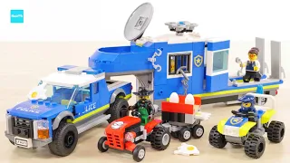 LEGO City Police Mobile Command Truck 60315  Speed Build & Review