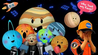 PLANET SONGS COMPILATION | SOLAR SYSTEM SONG FOR KIDS @CoucouTroyTV
