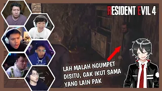 Reaksi Gamer Indonesia Ketika Di Jumpscare Ganado Yang Sembunyi Di Lemari | Resident Evil 4 Remake