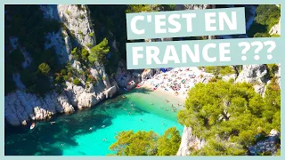 Direction LA PLUS BELLE CALANQUE de FRANCE (la calanque d'EN VAU à CASSIS) 🌞👀