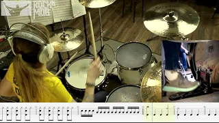 Drum tutorial - How to play Kiss   I Was Made For Loving You