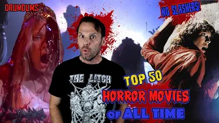 Top 50 HORROR Movies of All Time! (No Slashers)