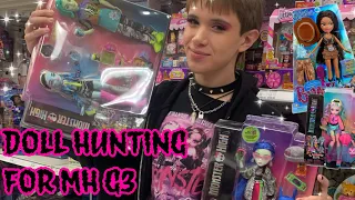 Doll Hunting For Monster High Generation 3 !!!