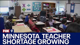 New report shows MN teacher shortage growing I KMSP FOX 9