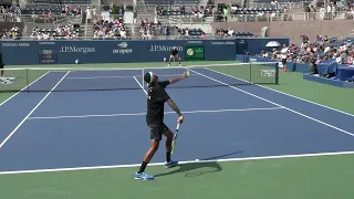 Kyrgios v Sock, 2022 US Open practice, 4K