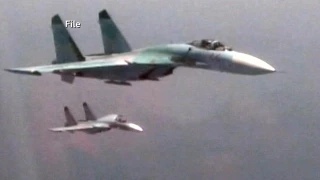 Close Call Between American and Russian Military Planes