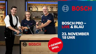 BOSCH PRO – Live & Blau: Profi-Tipps – Sicherer Umgang mit Bosch Professional Elektrowerkzeugen