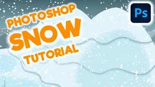 How to Paint Snow in Photoshop | Cadillac Cartoonz