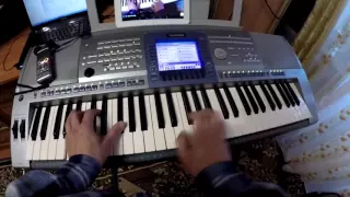 Yamaha PSR-1500. "На небі" + импровизация. Style 16Beat1 [з Yamaha PSR-9000]