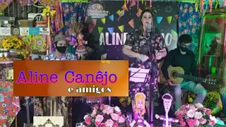 live aline canêjo e amigo/a filha do maguila o mago dos teclados