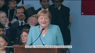 Rede von Angela Merkel an der Harvard University am 30.05.19