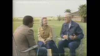 November 22, 1983 - Texas Governor John Connally and wife Nellie Connally 20 years later