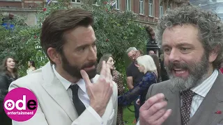 David Tennant and Michael Sheen talk beards, bromance and badness!