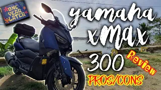 Yamaha #Xmax 300 HONEST Review • PROS and CONS After 1 Year of USE!