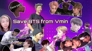 BTS is so done with Vmin (mostly namjoon)