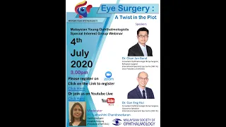 MYOSIG Surgical Webinar Series 1 - Cataract