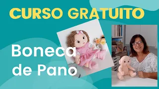 Curso Boneca de Pano GRATUITO | Boneca Maria Maria