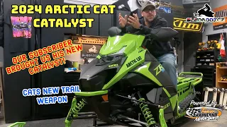 2024 Arctic Cat Catalyst 600 RXC | First Look | Our subscriber drops off his sled for us to review!